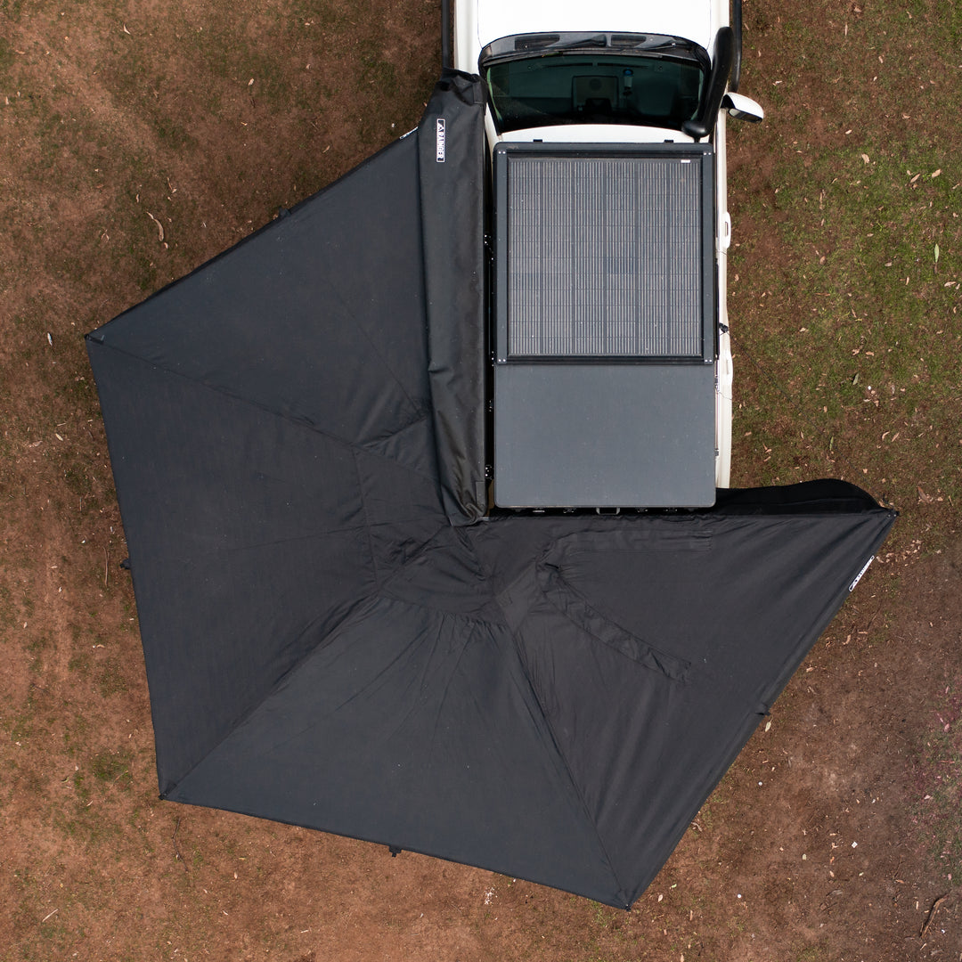 Rainger Duo 270 Degree Awning - 2.5M - D Zip for RTT