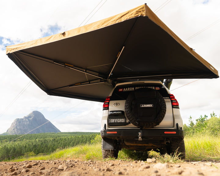 Rainger Duo 270 Degree Awning – 2.5M – D Zip for RTT detail view