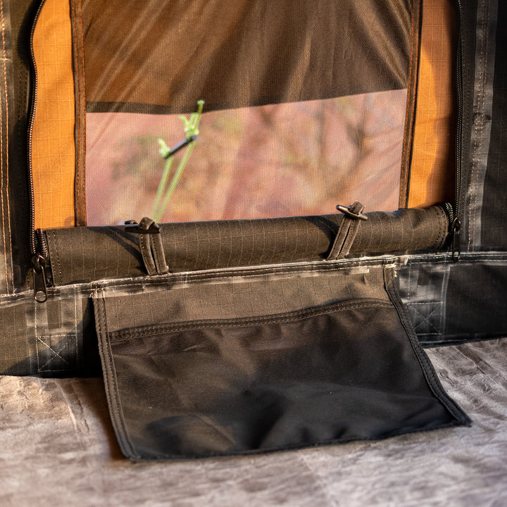 Rainger Touring Double Swag – RT2 Woodland detail view