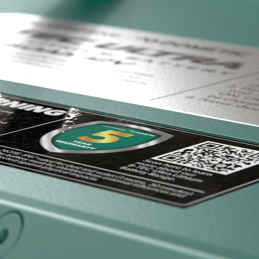 Enerdrive B-TEC Ultra 460Ah lithium battery detail view