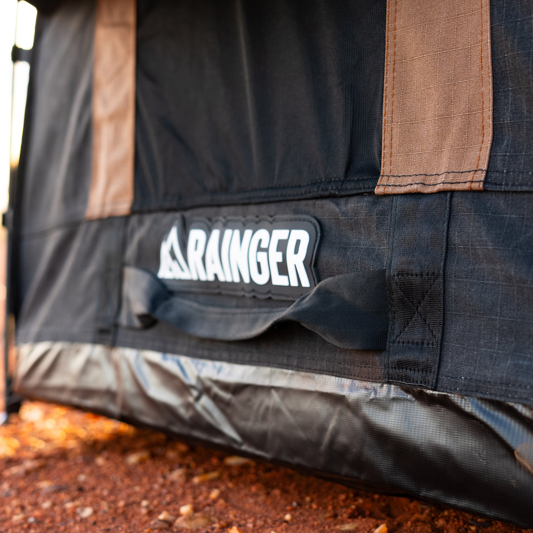 Rainger Touring Single Swag – RT1 Woodland detail view