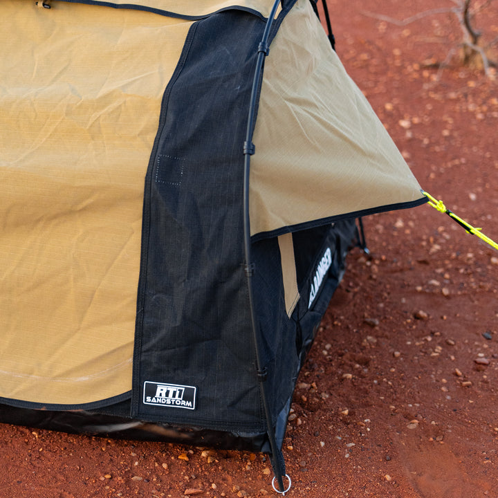 Rainger Touring Single Swag – RT1 Sandstorm detail view
