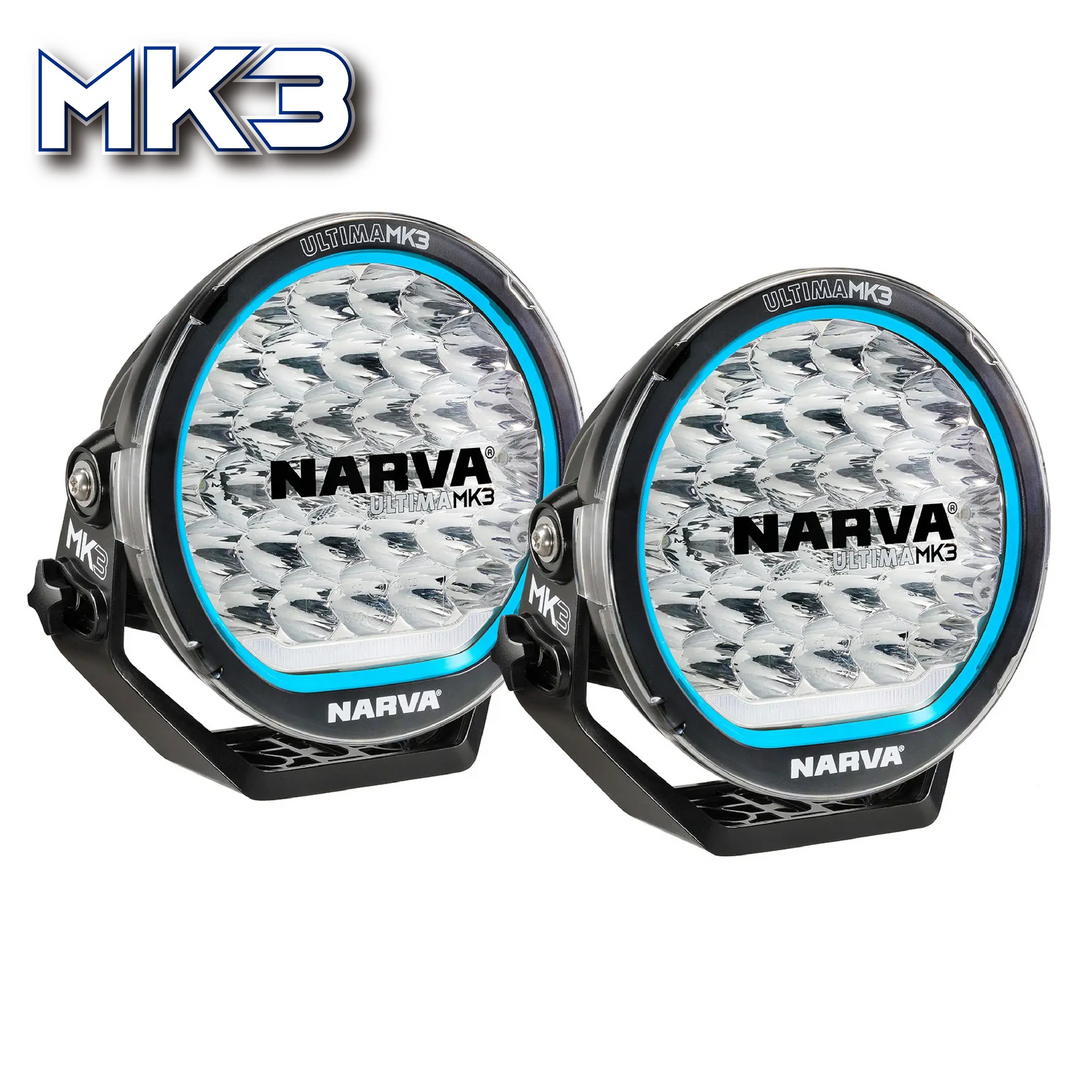Narva – PAIR Ultima 215 MK3 LED Driving Light Kit (Black) – 71744 alternative view