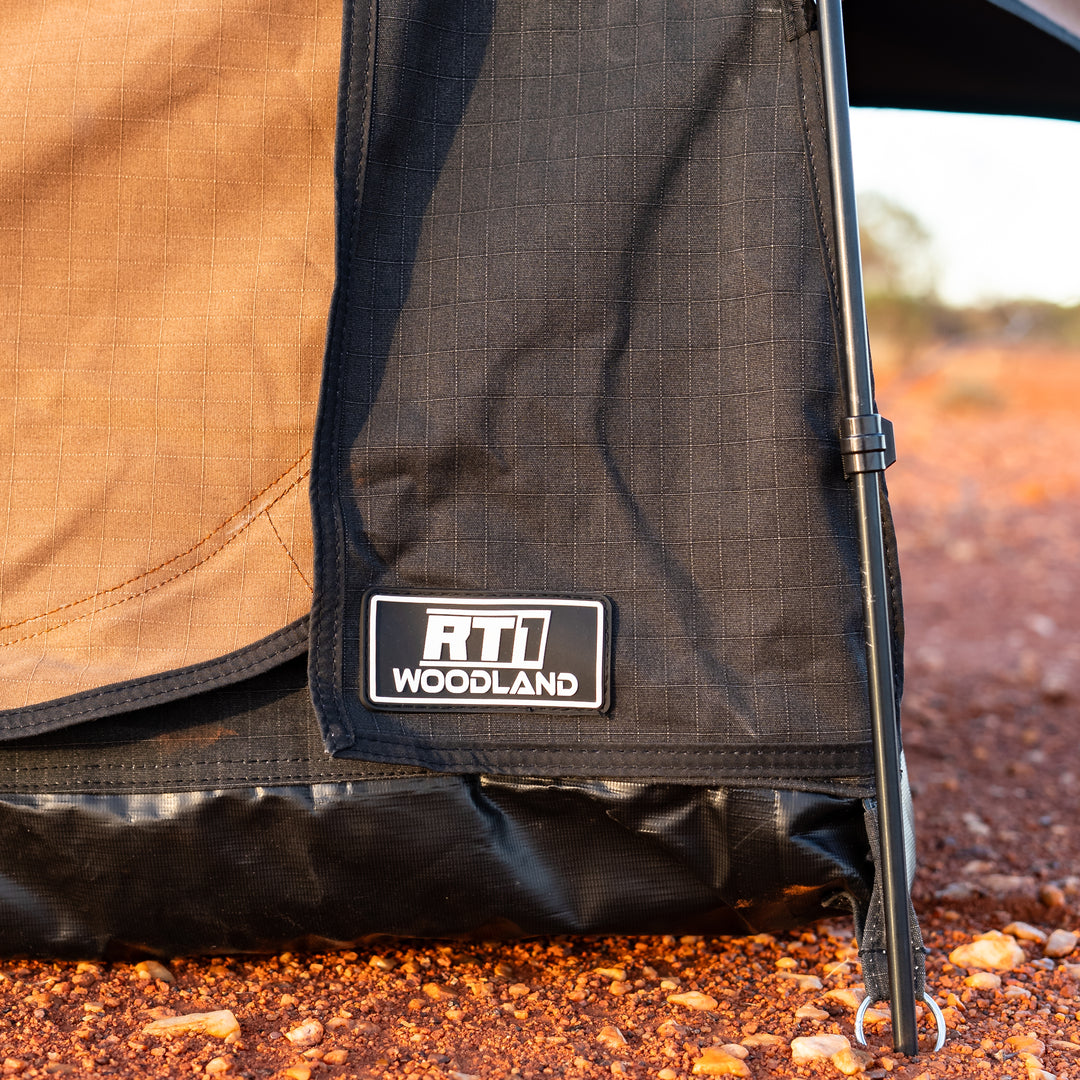 Rainger Touring Single Swag – RT1 Woodland detail view