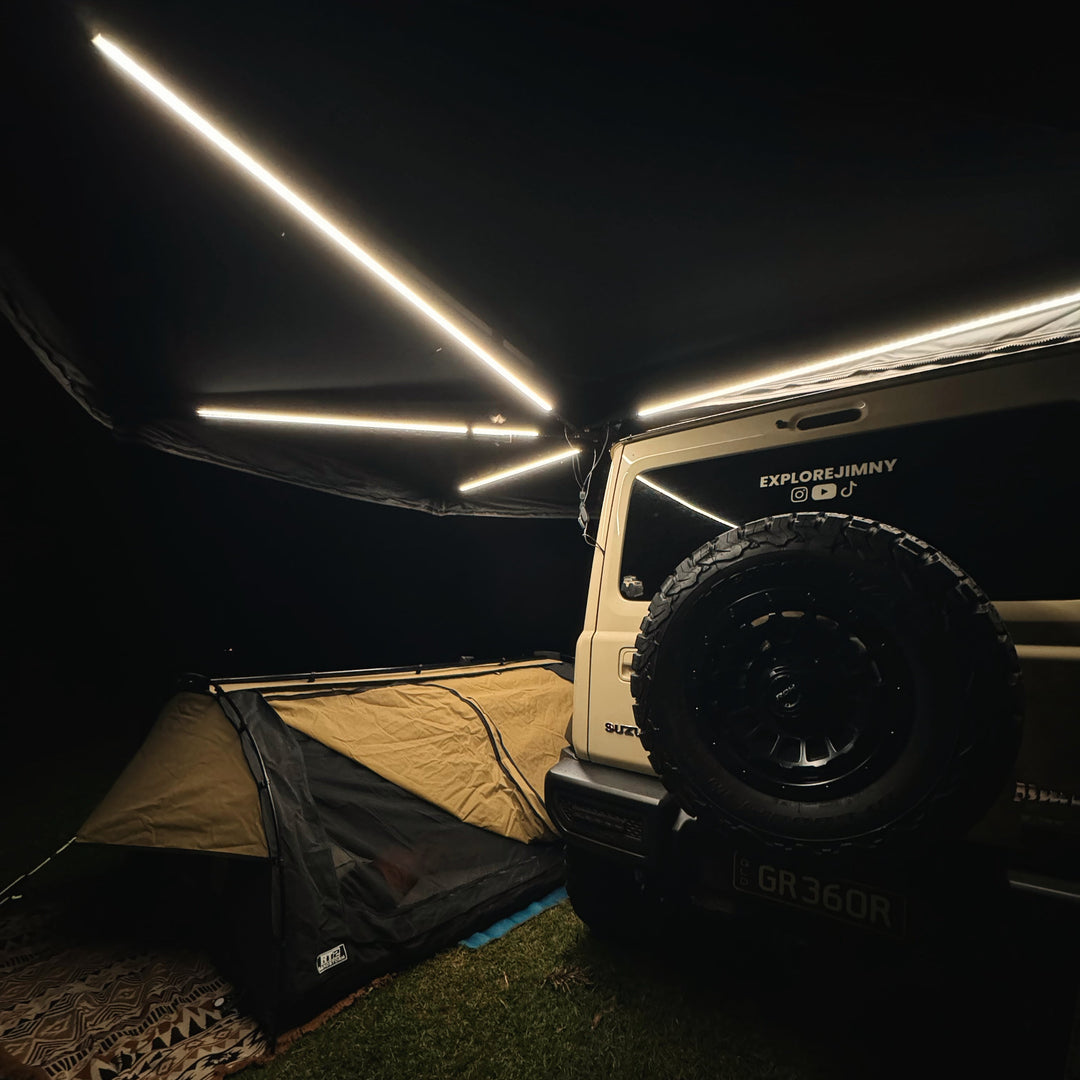 Rainger Duo 270 Degree Awning – 1.7M Jimny/Jeep/SWB detail view