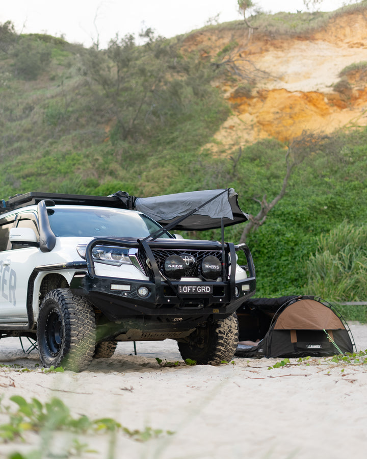 Rainger Touring Double Swag – RT2 Woodland detail view
