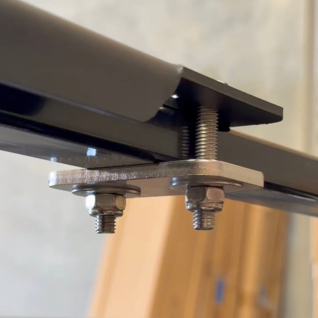 Awning L Brackets - 7 Way Adjustable - 35mm Cross Bar Kit (Pair)