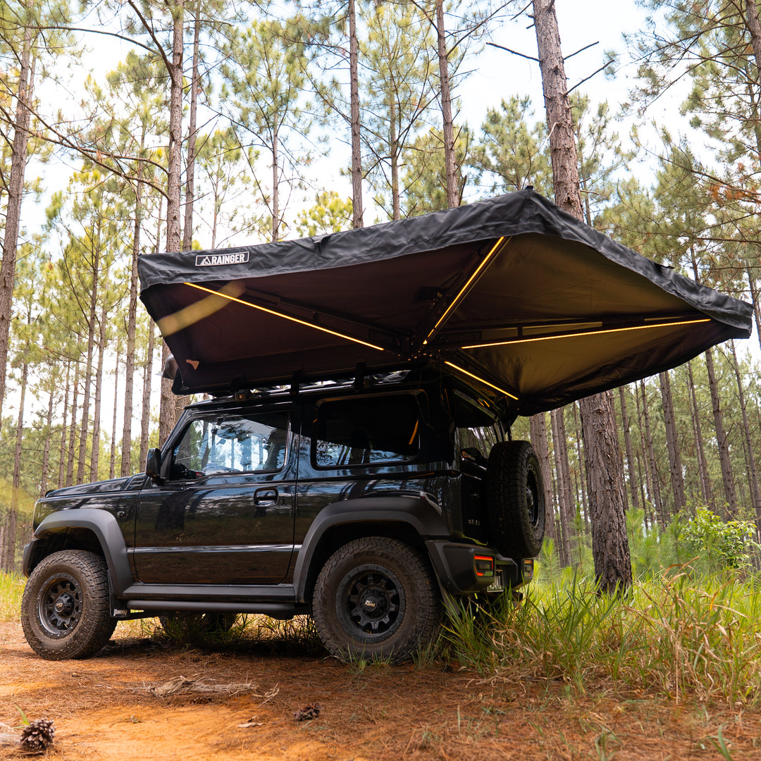 Rainger Duo 270 Degree Awning – 1.7M Jimny/Jeep/SWB – 270 degree awning system
