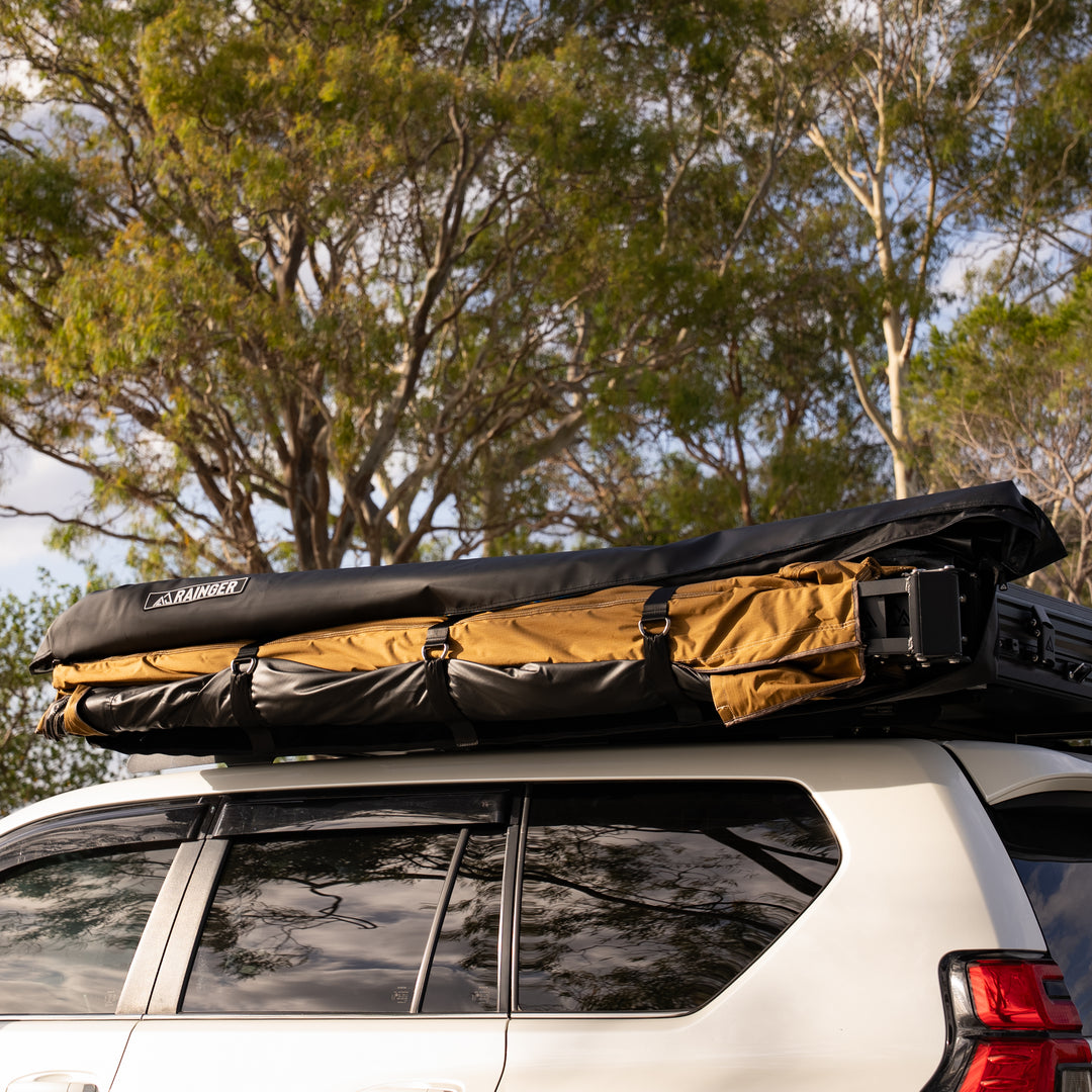 Rainger NEW – Rainger Duo 6ARM 270 Degree Awning – 2.0M D Zip for RTT detail view