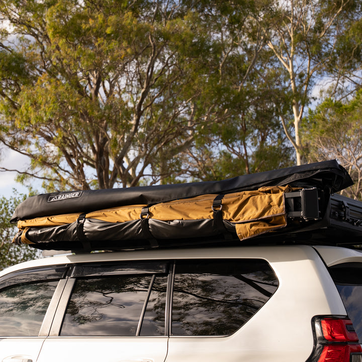 Rainger NEW – Rainger Duo 6ARM 270 Degree Awning – 2.0M D Zip for RTT detail view