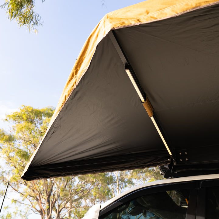 Rainger NEW – Rainger Duo 6ARM 270 Degree Awning – 2.0M D Zip for RTT detail view