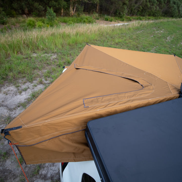 Rainger NEW – Rainger Duo 6ARM 270 Degree Awning – 2.0M D Zip for RTT detail view