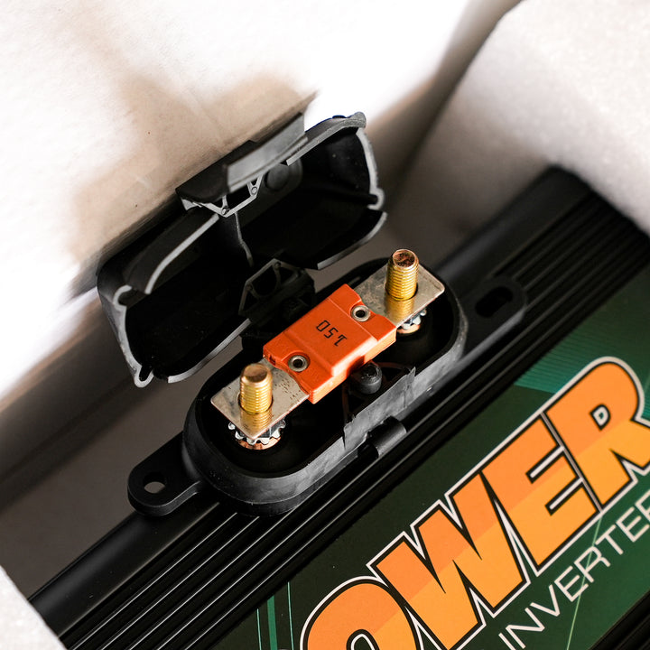 Enerdrive – 1000W Pure Sine Wave Inverter 12V to 240V – With Remote Switch and 150A Midi Fuse – EN1110S detail view