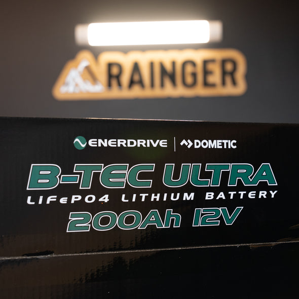 Enerdrive – B-TEC ULTRA G3 200Ah 12V Lithium LiFePO4 Battery (IP67, Gen3) – EPL-200BT-12V-G3