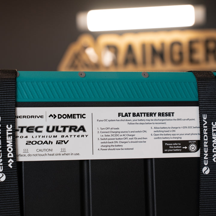 Enerdrive – B-TEC ULTRA G3 200Ah 12V Lithium LiFePO4 Battery (IP67, Gen3) – EPL-200BT-12V-G3 detail view