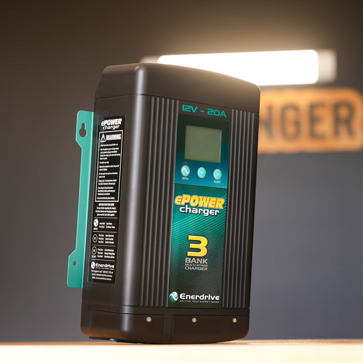 Enerdrive ePOWER 12V 20A AC Battery Charger - EN31220
