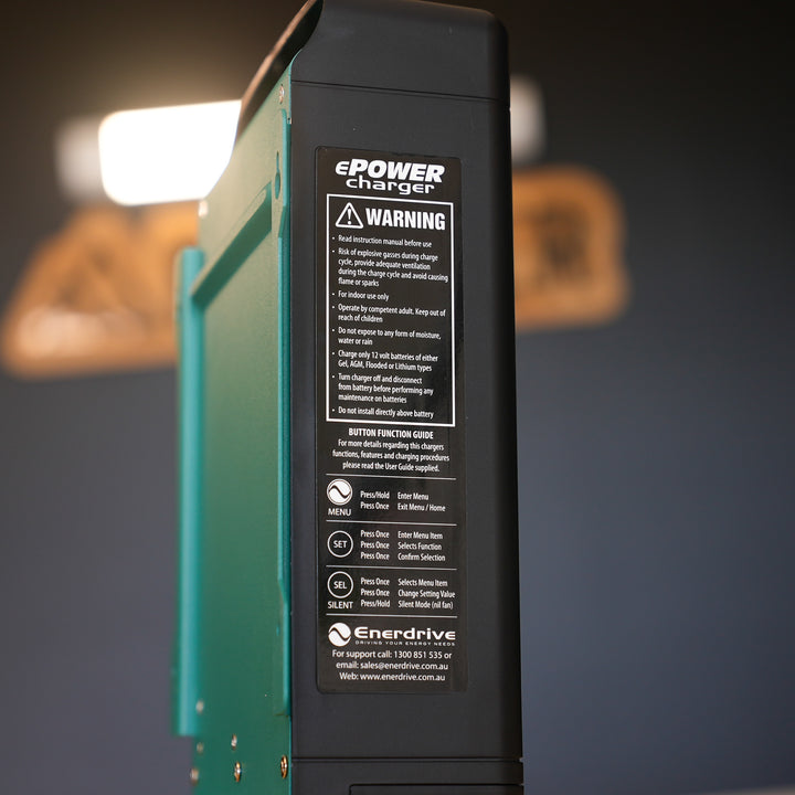 Enerdrive ePOWER 12V 20A AC Battery Charger - EN31220