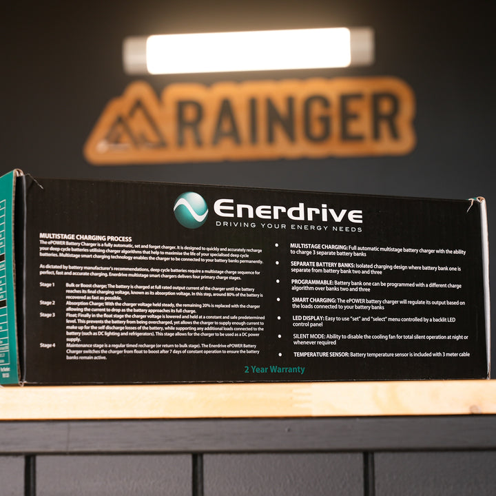 Enerdrive ePOWER 12V 20A AC Battery Charger - EN31220