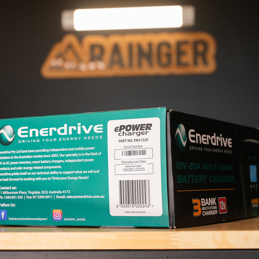 Enerdrive ePOWER 12V 20A AC Battery Charger - EN31220