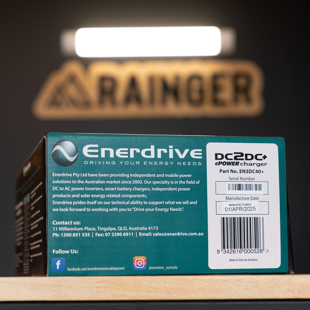 Enerdrive – DC2DC 40+A 12V Battery Charger w/ MPPT Solar – EN3DC40+ detail view
