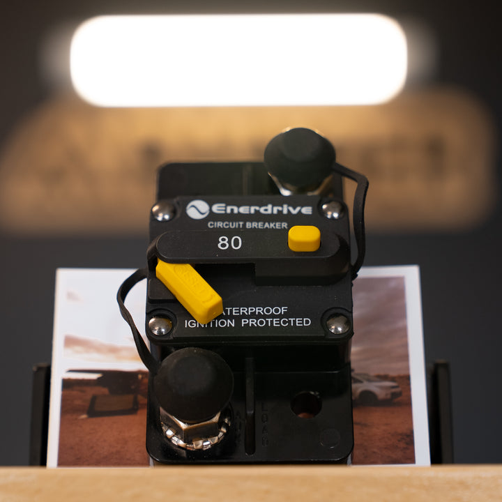 Enerdrive – Surface Mount Resettable Circuit Breaker 80A (3/8"/ 10mm Stud) – EN-RCB80 alternative view