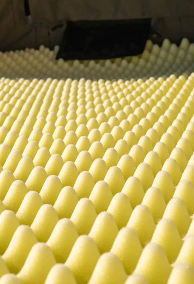 RT1 Mattress 215x100CM- 100mm Thick Dual Density Eggshell w/Suede Top Cover