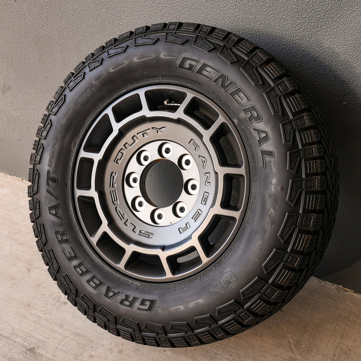 Genuine Ford Ranger Super Duty wheel, 8x170 stud pattern, +55 offset