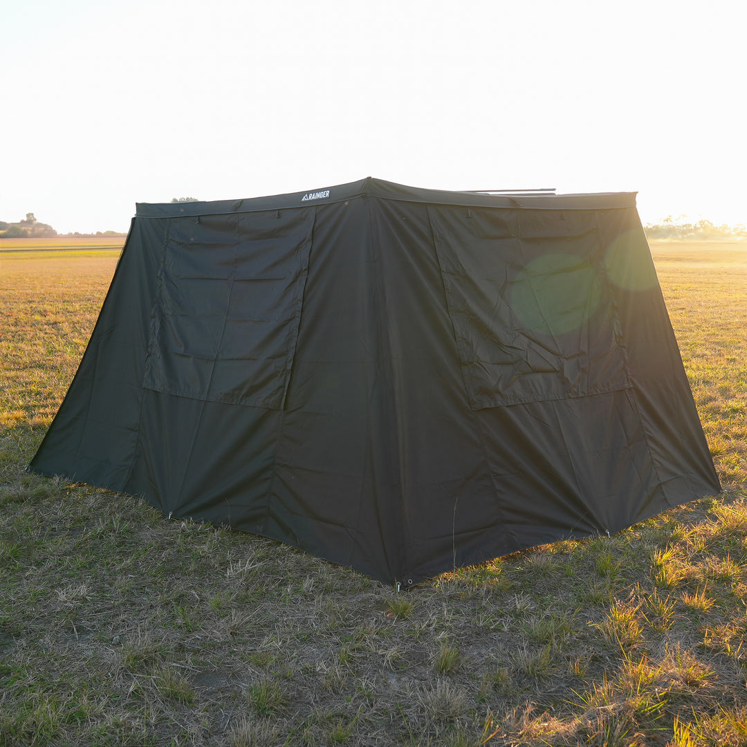 Rainger Duo 6ARM 270 Degree Awning Full Wall Kit - 2.0M (5 Walls)