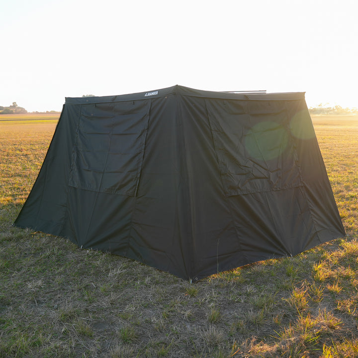 Rainger Duo 6ARM 270 Degree Awning Full Wall Kit - 2.0M (5 Walls)