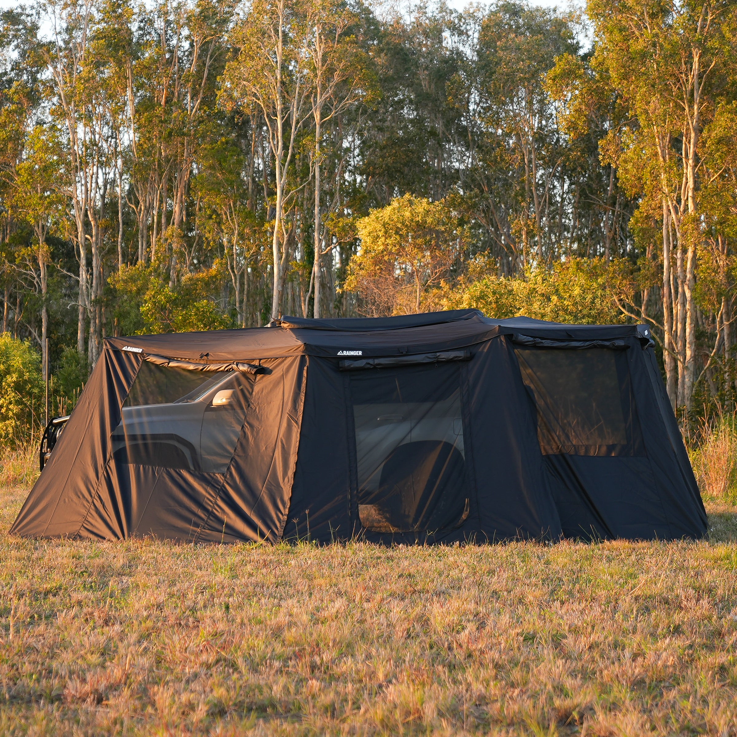 Rainger Duo 6ARM 270 Degree Awning Full Wall Kit - 2.0M (5 Walls)