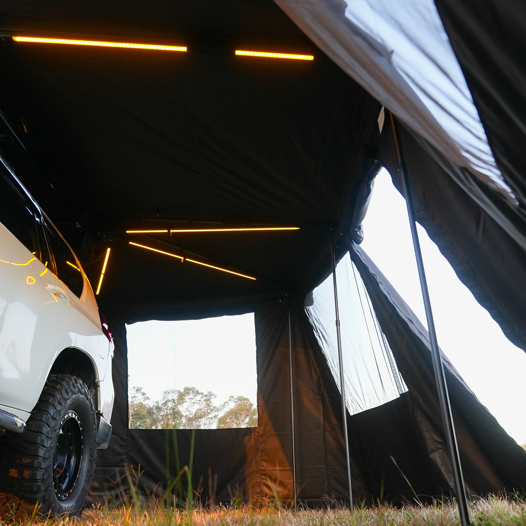 Rainger Duo 6ARM 270 Degree Awning Full Wall Kit - 2.0M (5 Walls)