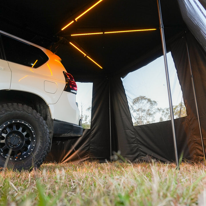 Rainger Duo 6ARM 270 Degree Awning Full Wall Kit - 2.0M (5 Walls)