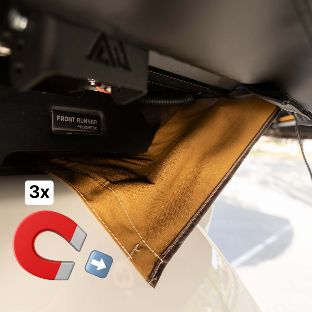 Rainger Duo 270 Degree Awning – 2.5M – D Zip for RTT detail view