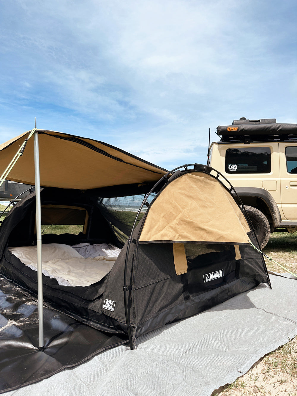 Rainger Touring Double Swag – RT2 Sandstorm alternative view