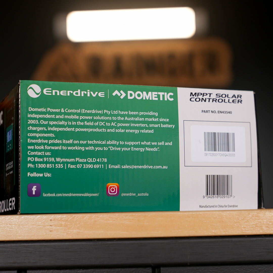 Enerdrive - MPPT Solar Controller with LCD Display - 40A 12/24V - EN43540