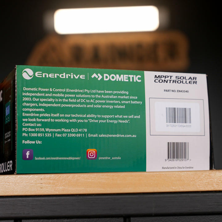 Enerdrive - MPPT Solar Controller with LCD Display - 40A 12/24V - EN43540