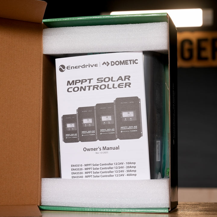 Enerdrive - MPPT Solar Controller with LCD Display - 40A 12/24V - EN43540