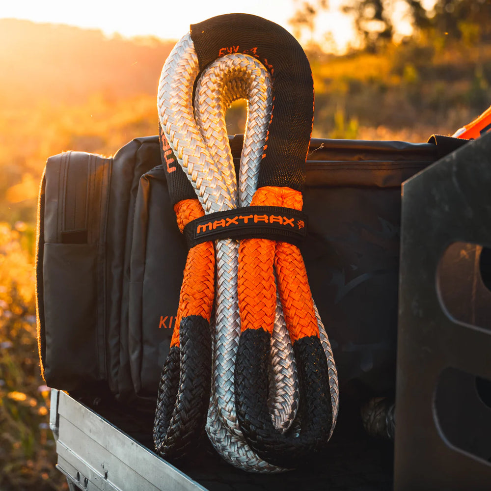 Maxtrax Kinetic Rope 10m – Snatch Recovery – MBS 12000KG – MTXKR10 equipment detail