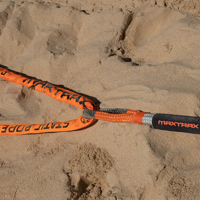 Maxtrax Static Rope 5m – Towing or Winch Recovery – 18MM / MBS 28900KG MTXSR5 detail view