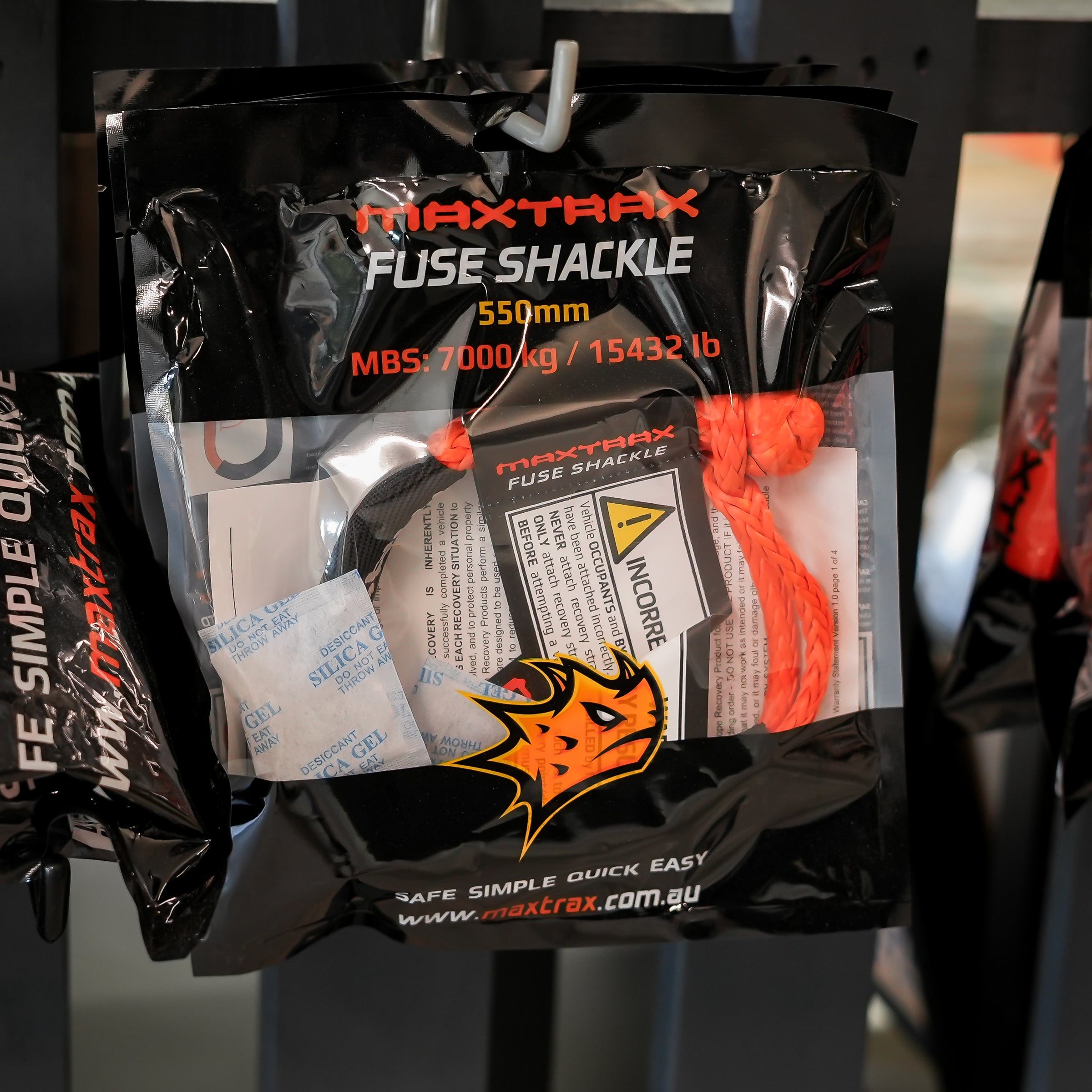 Maxtrax Fuse Shackle – Soft Recovery 3500kg – MTXFS recovery equipment
