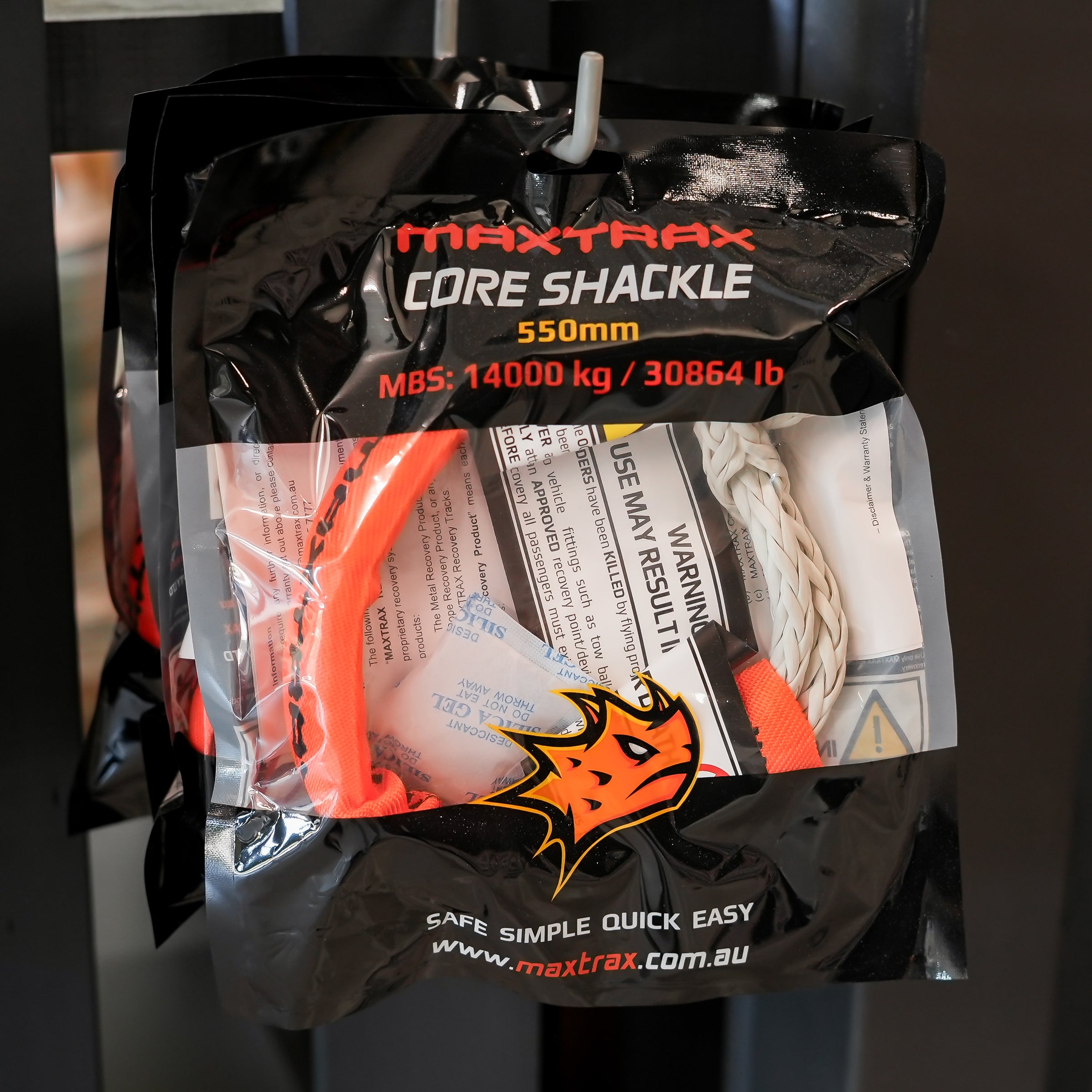 Maxtrax Core Shackle – Soft Recovery 7000kg – MTXCS recovery equipment