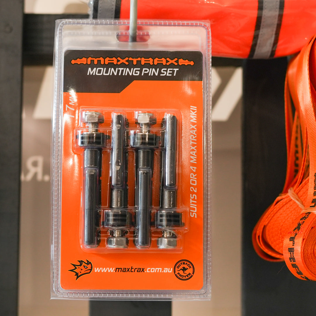 Maxtrax Mounting Pin Sets – MKII &amp; X-Series (Variants: MTXMPS, MTXUMP17, MTXXMPS, MTXXMPS17) detail view