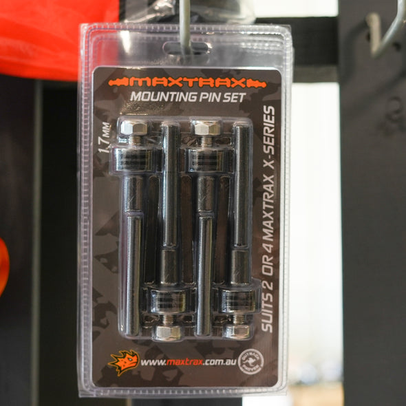 Maxtrax - Mounting Pin Sets - MKII & X-Series (Variants: MTXMPS, MTXMPS17, MTXXMPS, MTXXMPS17)