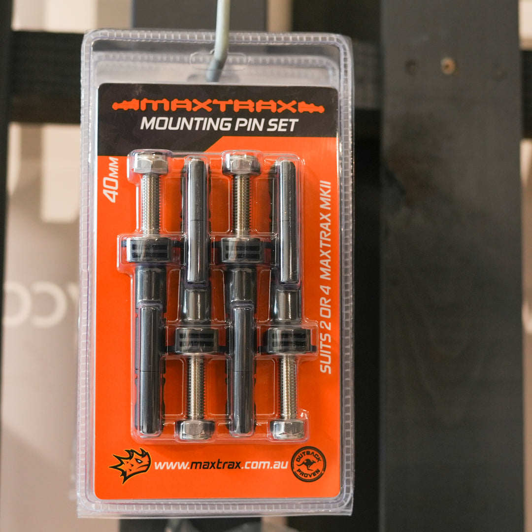 Maxtrax Mounting Pin Sets – MKII &amp; X-Series (Variants: MTXMPS, MTXUMP17, MTXXMPS, MTXXMPS17) equipment detail