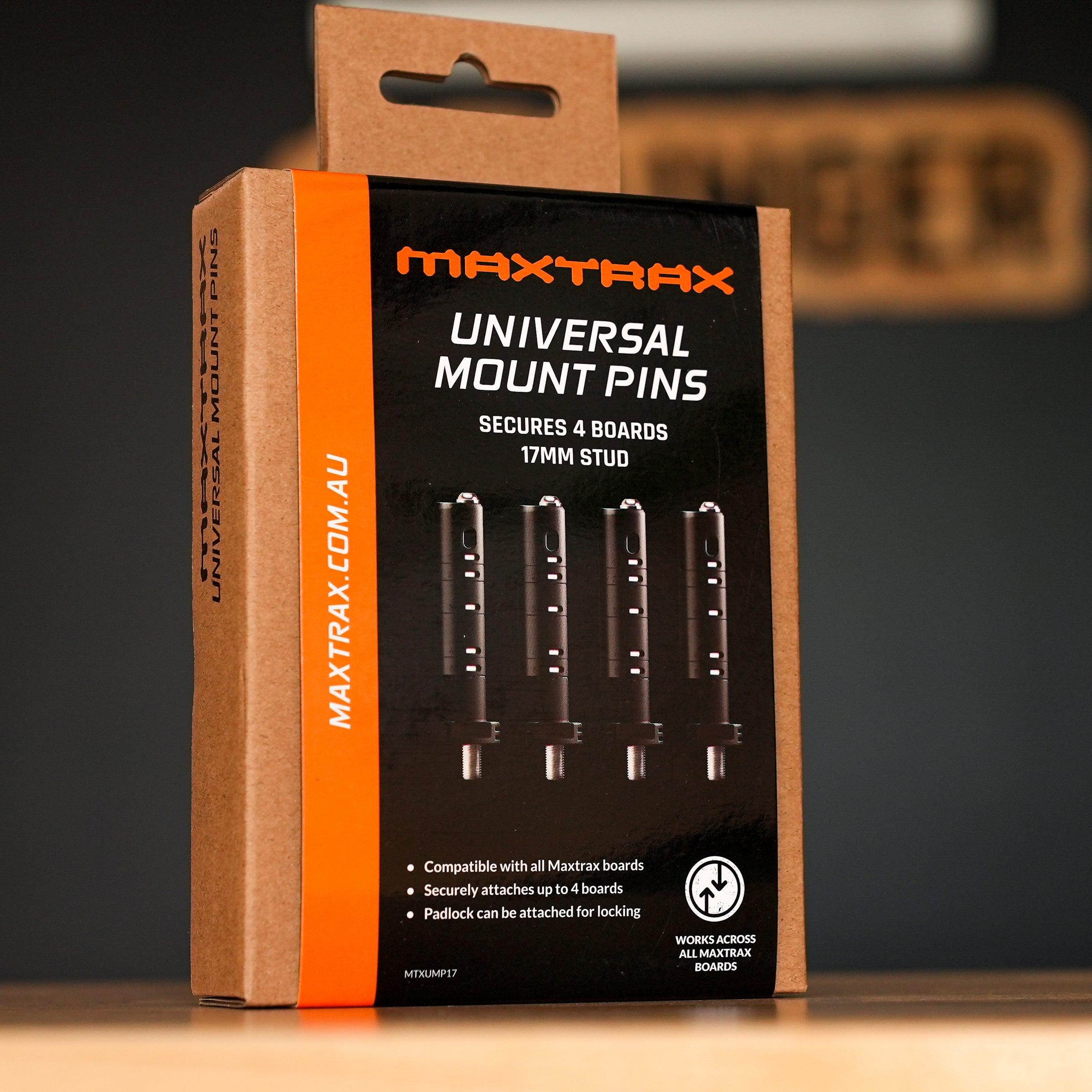 Maxtrax Mounting Pin Sets – MKII & X-Series (Variants: MTXMPS, MTXUMP17, MTXXMPS, MTXXMPS17) recovery equipment