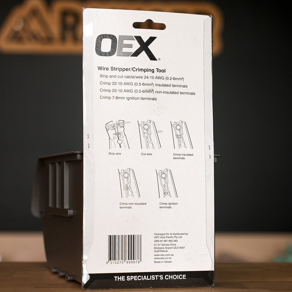 OEX – Wire Stripper / Crimping Tool – Suit DIY – ACX6051 alternative view