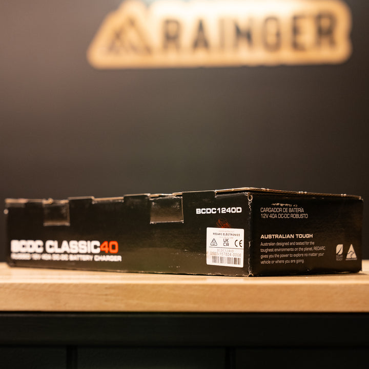 Redarc REDARC – BCDC 40A Classic IP65 Dual Input Battery Charger – BCDC1240D detail view
