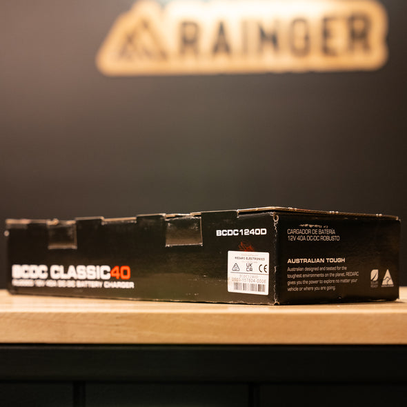 REDARC - BCDC 40A Classic IP65 Dual Input Battery Charger - BCDC1240D