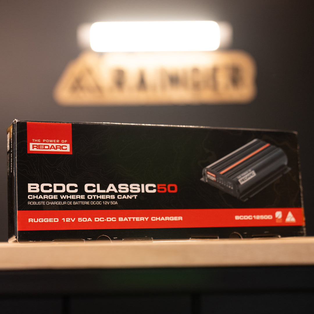 Redarc REDARC – BCDC 50A Classic IP65 Dual Input Battery Charger – BCDC1250D