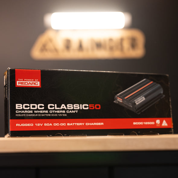 REDARC - BCDC 50A Classic IP65 Dual Input Battery Charger - BCDC1250D